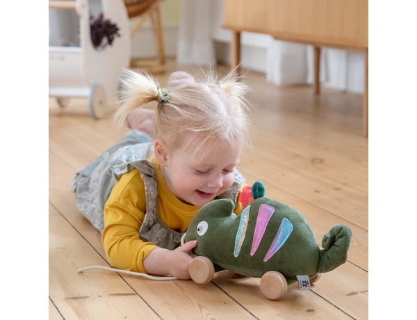 Pull-along toy Carley the Chameleon