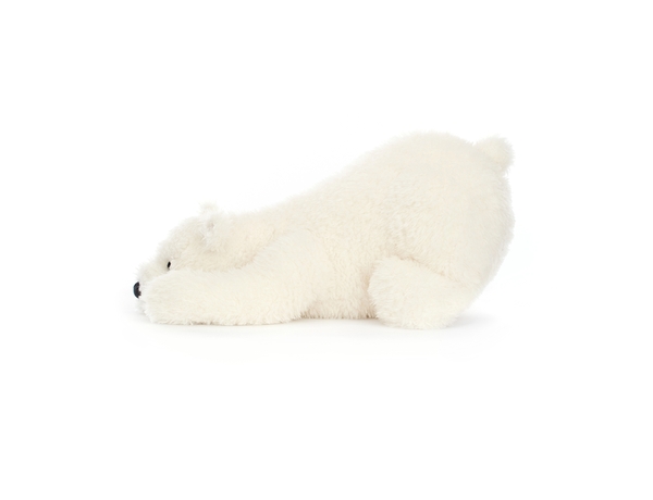 Knuffel liggende ijsbeer